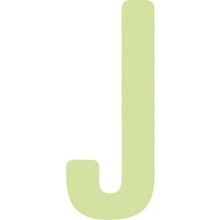 画像をギャラリービューアに読み込む, ＩＭ　中輝度蓄光カッテイング文字　英字　Ｊ

