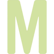 画像をギャラリービューアに読み込む, ＩＭ　中輝度蓄光カッテイング文字　英字　Ｍ
