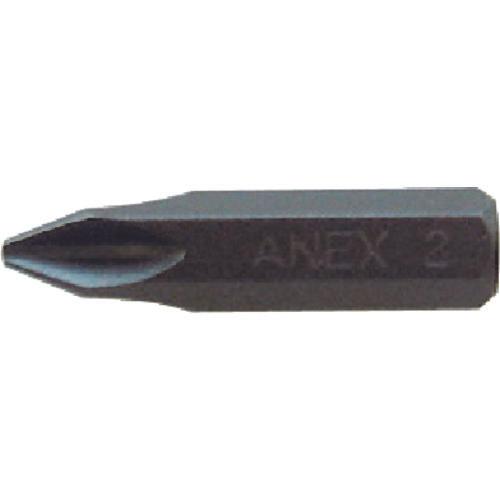 ANEX冲击起子批头 +2 x 36 反面 8mm 六角轴