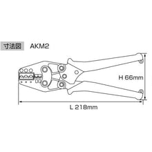 将图像导入到图库查看器中虾多层迷你压接工具带绝缘包覆的闭端连接子·套筒/裸压接端子·裸压接套筒用
