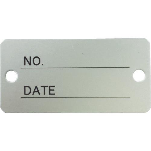 IM engraving aluminum plate with letters 20×40×0.8 2-φ3 4-R2