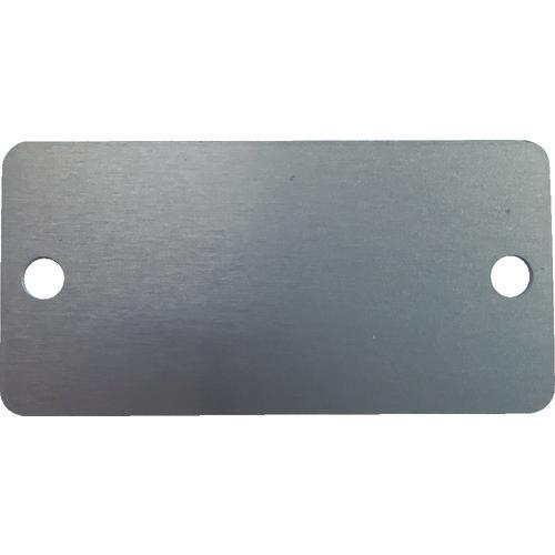 Aluminum plate for IM engraving 20 x 40 x 0.8 2-φ3 4-R2 10 pieces included