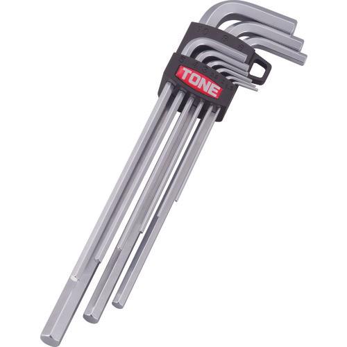 TONE master tool long hex bar L-shaped wrench set 9pcs
