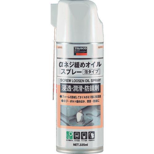 TRUSCO α screw loosening oil spray foam type