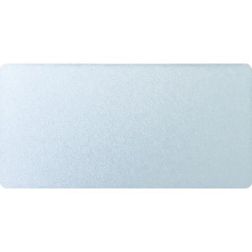 IM ป้ายชื่อธรรมดา 30 x 60 x 2 มม. พื้นสีเงิน