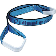 画像をギャラリービューアに読み込む, ａｌｌｓａｆｅ　オールセーフスリングベルト３Ｅ２５ｘ４ｍ　スカイブルー
