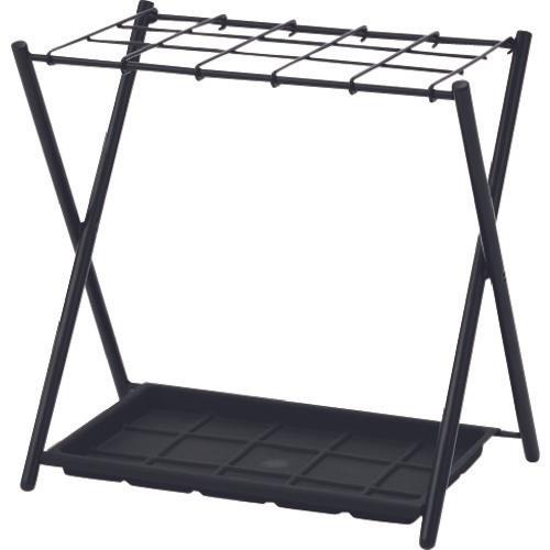 ナカバヤシ　カサタテ　ミドルタイプ　１５ホンヨウ／ブラック　