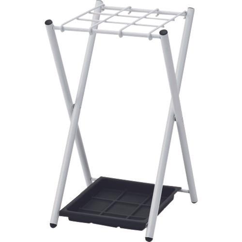 ナカバヤシ　カサタテ　コンパクトタイプ　９ホンヨウ／ホワイト　