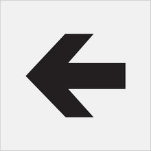 โหลดรูปภาพลงในโปรแกรมดูแกลเลอรี IM stencil arrow (กลาง) ตัวอักษรขนาด 150 x 180mm
