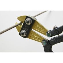 将图像导入到图库查看器中TAIYO弯曲手柄钛刀片锻造铝螺栓剪 250 毫米
