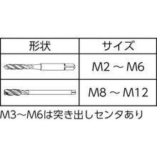 画像をギャラリービューアに読み込む, ヤマワ　チタンコーティングスパイラルタップ　ＡＵ＋ＳＰ　Ｐ２　Ｍ２Ｘ０．４
