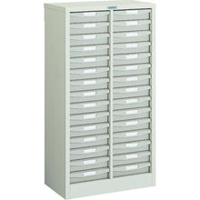 Load image into gallery viewer, TRUSCO van rack case AW type 2 rows 15 steps neo gray
