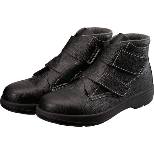 Simon 2-layer urethane-soled safety lace-up shoes 27.5 cm black