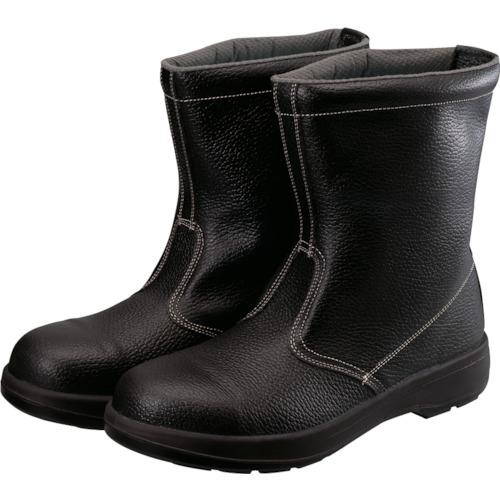 Simon 2-layer urethane bottom safety half boots 26.0 cm black