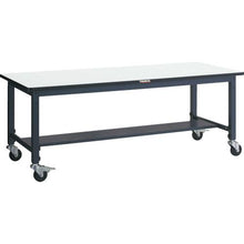 Load image into gallery viewer, TRUSCO AWMR height adjustable workbench 900X600 with φ100 casters
