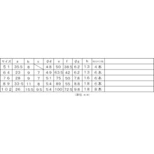 Load image into gallery viewer, FUJITEC Color Hinge Packaged (2 Pieces) / Thick Mouth 64mm / Gold
