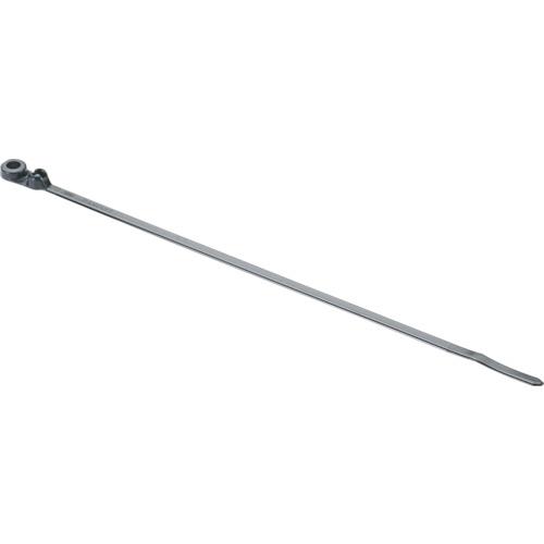 パンドウイット　ネジ止めタイプ　ステンレス爪ロック式結束バンド　黒（１００本入）