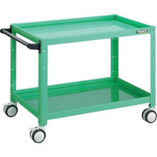Load image into gallery viewer, TRUSCO birdie wagon 750X500 urethane twin wheels YG color
