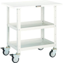 Load image into gallery viewer, TRUSCO birdie wagon 600x400 with top plate urethane wheels double color

