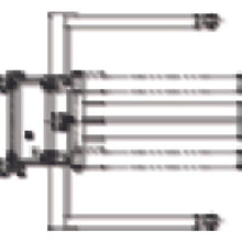画像をギャラリービューアに読み込む, ＴＲＵＳＣＯ　コゾウリフター　４００ｋｇ　フォーク式　Ｈ８０－１５００
