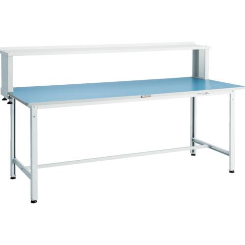 โต๊ะทำงานน้ำหนักเบาแบบ TRUSCO BER 1800X600 พร้อมชั้นวางด้านบน