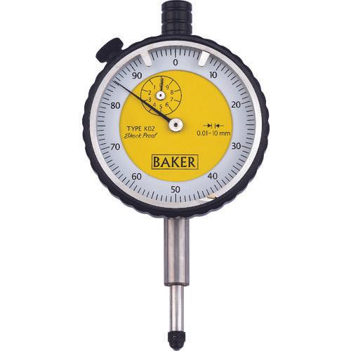 BAKER标准千分表 K02 型 0.01mm 刻度