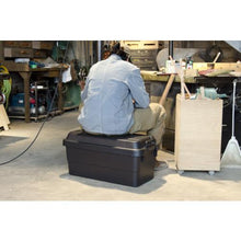 โหลดรูปภาพลงในโปรแกรมดูแกลเลอรี TRUSCO บรรทุกสัมภาระท้าย 70L สีดำ
