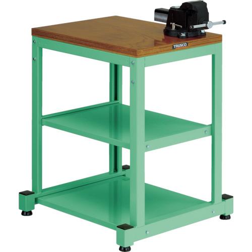 TRUSCO BN โต๊ะทำงานขนาดเล็กพร้อมปากกาจับ 450x600xH740 สี YG