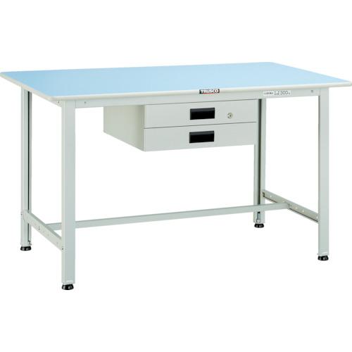 โต๊ะทำงานแบบเบา TRUSCO BO 1200 x 750 บาง 2 ลิ้นชัก