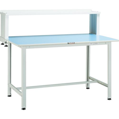 โต๊ะทำงานน้ำหนักเบาแบบ TRUSCO BO 1200 x 750 พร้อมชั้นวางด้านบน