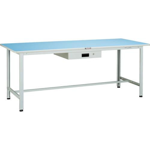 โต๊ะทำงานน้ำหนักเบาแบบ TRUSCO BOR 1500 x 750 บาง 1 ลิ้นชัก