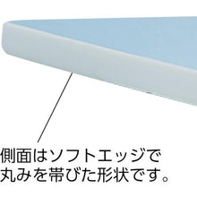 โหลดรูปภาพลงในโปรแกรมดูแกลเลอรี โต๊ะทำงานน้ำหนักเบาแบบ TRUSCO BOR 1500 x 750 บาง 1 ลิ้นชัก
