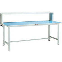 โหลดรูปภาพลงในโปรแกรมดูแกลเลอรี โต๊ะทำงานน้ำหนักเบาแบบ TRUSCO BOR 1500 x 750 พร้อมชั้นวางด้านบน
