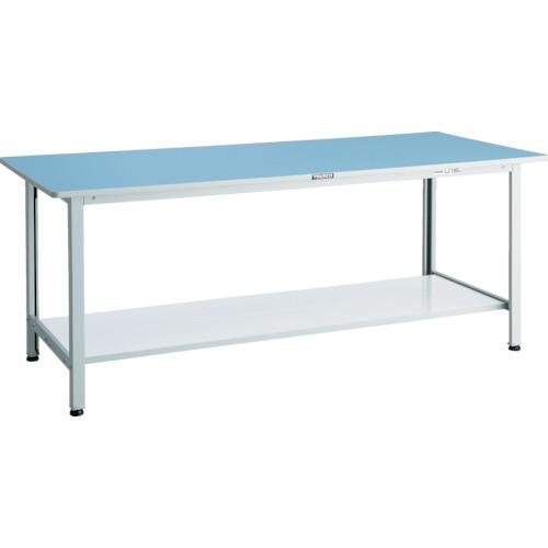 โต๊ะทำงานน้ำหนักเบาแบบ TRUSCO BOR 1800 x 750 พร้อมชั้นวางด้านล่าง 2 ชั้น