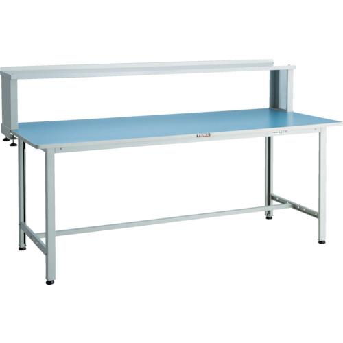 โต๊ะทำงานน้ำหนักเบาแบบ TRUSCO BOR 1800 x 750 พร้อมชั้นวางด้านบน