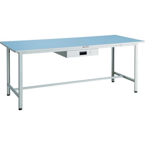 โต๊ะทำงานน้ำหนักเบาแบบ TRUSCO BOR 1800 x 900 บาง 1 ลิ้นชัก