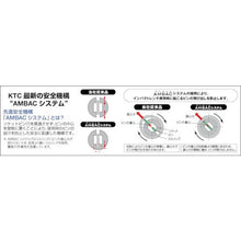 将图像导入到图库查看器中KTC 19.0 sq.冲击式扳手用套筒 (深薄型) 29 mm
