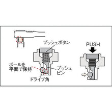 将图像导入到图库查看器中KTC 9.5 sq.弹性闩锁手柄
