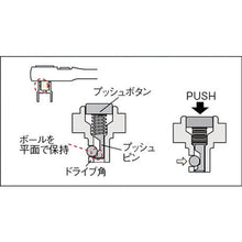 将图像导入到图库查看器中KTC 9.5 sq.小型柔性闩锁手柄
