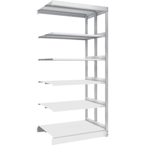 ชั้นวางหนังสือเสาคู่ TRUSCO แบบ A4 แนวนอน W900XD320XH1944 เชื่อม 5 ชั้น