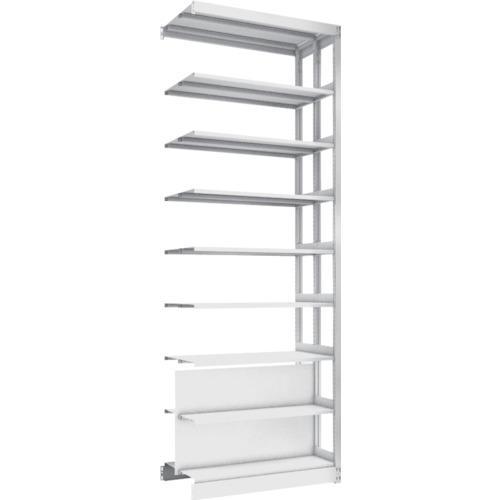 ชั้นวางหนังสือเสาคู่ TRUSCO แบบ B5 แนวตั้ง W900XD220XH2569 เชื่อม 8 ชั้น