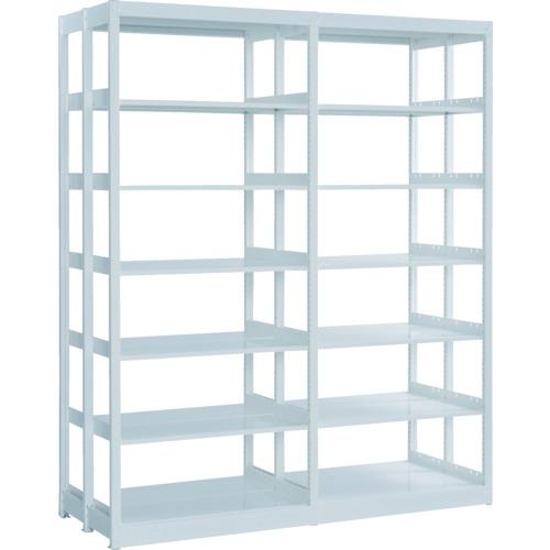 ชั้นวางหนังสือเสาเดี่ยว TRUSCO แบบ B5 แนวตั้ง W900XD220XH1944 เชื่อม 6 ระดับ