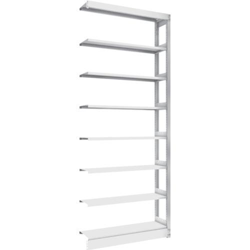 ชั้นวางหนังสือเสาเดี่ยว TRUSCO แบบ B5 แนวตั้ง W900XD220XH2244 เชื่อมต่อ 7 ระดับ