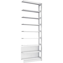 โหลดรูปภาพลงในโปรแกรมดูแกลเลอรี ชั้นวางหนังสือเสาเดี่ยว TRUSCO แบบ B5 แนวตั้ง W900XD220XH2569 เชื่อมต่อ 8 ชั้น
