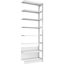 โหลดรูปภาพลงในโปรแกรมดูแกลเลอรี ชั้นวางหนังสือ เสาคู่ TRUSCO แบบเดี่ยว A4 แนวนอน W900XD320XH2569 เชื่อมต่อ 7 ชั้น
