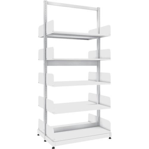 TRUSCO ชั้นวางหนังสือเสาเดียว เพล็กซ์ A4 แนวนอน W900XD320XH1975 5 ชั้น