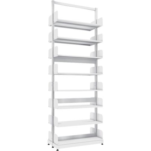 TRUSCO ชั้นวางหนังสือเสาเดี่ยว Duplex B5 แนวตั้ง W900XD220XH2575 8 ชั้น