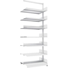 โหลดรูปภาพลงในโปรแกรมดูแกลเลอรี TRUSCO ชั้นวางหนังสือเสาเดี่ยว Duplex A4 แนวนอน W900XD320XH2575 เชื่อมต่อ 7 ระดับ
