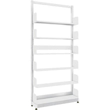 โหลดรูปภาพลงในโปรแกรมดูแกลเลอรี ชั้นวางหนังสือเสาเดี่ยว TRUSCO แบบ B5 แนวตั้ง W900XD220XH1975 6 ชั้น
