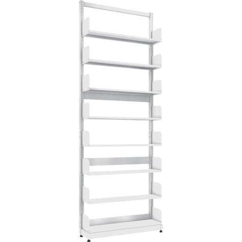 ชั้นวางหนังสือเสาเดี่ยว TRUSCO แบบ B5 แนวตั้ง W900XD220XH2575 8 ขั้น